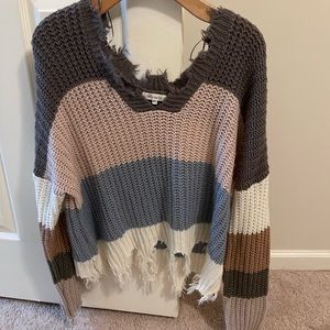 fall colored sweatshirt